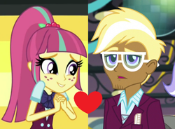Size: 564x416 | Tagged: safe, edit, edited screencap, imported from derpibooru, screencap, sour sweet, trenderhoof, equestria girls, friendship games, female, male, shipping, shipping domino, sourhoof, straight