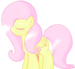 Size: 8200x7559 | Tagged: safe, artist:interrupter, imported from derpibooru, fluttershy, pegasus, pony, female, simple background, solo