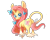 Size: 2721x2204 | Tagged: safe, artist:aclockworkkitten, imported from derpibooru, fluttershy, butterfly, pony, unicorn, leak, spoiler:g5, big ears, curved horn, female, fluttershy (g5 concept leak), fluttershy (g5), g5, g5 concept leak style, g5 concept leaks, horn, leonine tail, mare, redesign, simple background, solo, transparent background, unicorn fluttershy