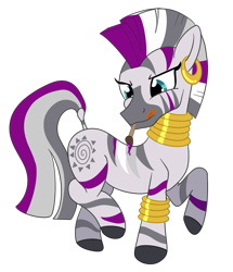 Size: 1493x1739 | Tagged: safe, artist:sixes&sevens, imported from derpibooru, zecora, zebra, asexual, asexual pride flag, jewelry, lgbt headcanon, mouth hold, paint on fur, paintbrush, pride, pride flag, sexuality headcanon, simple background, tongue out, transparent background, zecora appreciation week