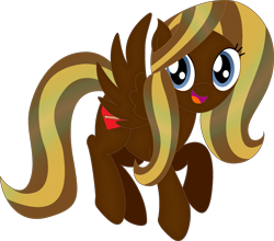 Size: 2193x1928 | Tagged: safe, artist:soulakai41, imported from derpibooru, oc, oc only, oc:ribbonchan, oc:ribonchan, pegasus, pony, female, looking at you, mare, simple background, smiling, smiling at you, solo, transparent background