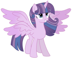 Size: 1024x837 | Tagged: safe, artist:lymamynsay11, imported from derpibooru, princess flurry heart, twilight sparkle, alicorn, pony, seraph, seraphicorn, female, fusion, multiple wings, solo, twilight sparkle (alicorn)