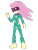 Size: 1200x1600 | Tagged: safe, artist:ferrokiva, imported from derpibooru, fluttershy, saddle rager, equestria girls, movie magic, spoiler:eqg specials, clothes, female, flutterhulk, power ponies, simple background, solo, torn clothes, transparent background