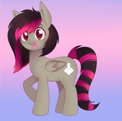 Size: 802x800 | Tagged: safe, artist:pekou, imported from derpibooru, oc, oc only, oc:mixipony, pony, solo