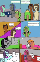 Size: 1255x1922 | Tagged: safe, artist:ask-luciavampire, imported from derpibooru, oc, earth pony, pegasus, pony, unicorn, vampire, vampony, tumblr:ask-ponys-university, 1000 hours in ms paint, comic, tumblr