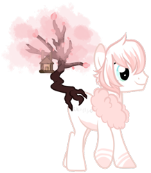 Size: 585x670 | Tagged: safe, artist:axolotlshy, deleted from derpibooru, imported from derpibooru, oc, oc only, original species, plant pony, augmented tail, base used, chest fluff, lantern, male, plant, raised hoof, simple background, smiling, solo, transparent background