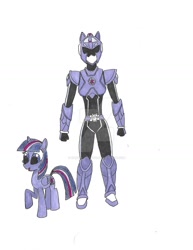 Size: 1024x1326 | Tagged: safe, artist:martialarts2003, imported from derpibooru, twilight sparkle, alicorn, lined paper, miniforce, twilight sparkle (alicorn)