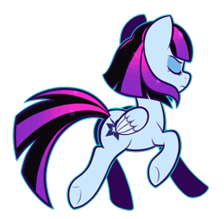 Size: 3000x2935 | Tagged: safe, artist:mvnchies, imported from derpibooru, oc, oc only, oc:amethyst starlight, pegasus, pony, eyes closed, pegasus oc, simple background, solo, transparent background, underhoof, wings