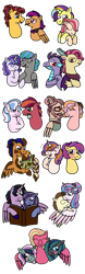 Size: 1535x4918 | Tagged: safe, artist:kindheart525, imported from derpibooru, pound cake, princess flurry heart, oc, oc only, oc:bedlam, oc:burgeon flare, oc:chocolate cheesecake, oc:cream jade, oc:diamond mine, oc:discovery, oc:flower power, oc:honeycrisp, oc:minstrel custard, oc:moonstone, oc:motocross, oc:philia agape armet, oc:pippin rose, oc:primrose, oc:radiant jewel, oc:sheltering hooves, oc:shining star, oc:solomon, oc:storm strike, oc:thunderclap, oc:velvet shade, alicorn, changepony, dragon, earth pony, hybrid, mule, pegasus, pony, unicorn, kindverse, alicorn oc, bisexual, blushing, book, braid, eyes closed, female, flower, flower in hair, glasses, horn, hug, interspecies offspring, lesbian, magical lesbian spawn, male, mud, muddy, noogie, offspring, offspring shipping, older, ot3, parent:apple bloom, parent:big macintosh, parent:blossomforth, parent:bon bon, parent:button mash, parent:cheerilee, parent:cheese sandwich, parent:discord, parent:fancypants, parent:fleur-de-lis, parent:fluttershy, parent:good king sombra, parent:king sombra, parent:lyra heartstrings, parent:maud pie, parent:moondancer, parent:pinkie pie, parent:princess celestia, parent:princess ember, parent:queen chrysalis, parent:rarity, parent:rumble, parent:scootaloo, parent:shining armor, parent:spike, parent:starlight glimmer, parent:sunburst, parent:sweetie belle, parent:tender taps, parent:thunderlane, parent:trixie, parents:blossomlane, parents:celestibra, parents:cheerimac, parents:cheesepie, parents:discoshy, parents:emberspike, parents:fancyfleur, parents:fluttermac, parents:lyrabon, parents:mauxie, parents:raripants, parents:rumbloo, parents:shining chrysalis, parents:starburst, parents:sweetiemash, parents:tenderbloom, pegamule, poundflurry, shipping, simple background, solomon, sperm donation, straight, tongue out, transparent background, wall of tags, winghug