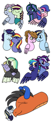 Size: 1536x3594 | Tagged: safe, artist:kindheart525, imported from derpibooru, oc, oc only, oc:acapella apple, oc:ambrosia, oc:confetti surprise, oc:dusk star, oc:fire opal, oc:firefly, oc:firework, oc:galaxy guard, oc:hawk eye, oc:lightning bolt, oc:paint swirl, oc:pristine melody, oc:royal splendor, oc:turquoise edge, alicorn, changepony, dragon, earth pony, hybrid, pegasus, pony, unicorn, kindverse, adopted offspring, alicorn oc, beard, blushing, eyes closed, facial hair, female, gay, glasses, horn, hug, interspecies offspring, lesbian, looking at each other, magical lesbian spawn, male, nuzzling, oc x oc, offspring, offspring shipping, parent:applejack, parent:cheese sandwich, parent:coloratura, parent:fancypants, parent:flash sentry, parent:limestone pie, parent:oc:ametrine, parent:oc:star sapphire, parent:pinkie pie, parent:princess celestia, parent:princess luna, parent:queen chrysalis, parent:rainbow dash, parent:rarity, parent:silver script, parent:soarin', parent:twilight sparkle, parent:zephyr breeze, parents:cheesepie, parents:chrysaluna, parents:chryslestia, parents:flashlight, parents:oc x oc, parents:rarajack, parents:raripants, parents:soarindash, parents:twiscript, parents:zephyrstone, shipping, simple background, straight, transparent background