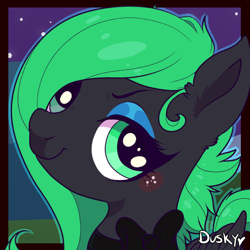 Size: 600x600 | Tagged: safe, artist:duskyvelvet, imported from derpibooru, oc, oc only, oc:duskyvelvet, pegasus, pony, female, mare, solo