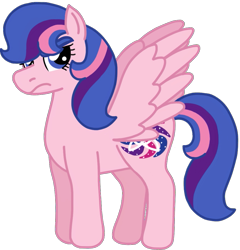 Size: 987x1030 | Tagged: safe, artist:kindheart525, imported from derpibooru, oc, oc only, oc:galaxy guard, pegasus, pony, kindverse, blanket, next generation, offspring, parent:flash sentry, parent:twilight sparkle, parents:flashlight, simple background, solo, transparent background