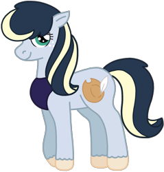 Size: 1117x1168 | Tagged: safe, artist:kindheart525, imported from derpibooru, oc, oc only, oc:acapella apple, earth pony, pony, kindverse, female, filly, magical lesbian spawn, offspring, parent:applejack, parent:coloratura, parents:rarajack, simple background, solo, transparent background