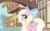 Size: 1024x643 | Tagged: safe, artist:emberslament, artist:lazuli, artist:mint-light, imported from derpibooru, oc, oc only, oc:bay breeze, pegasus, pony, blushing, bow, cute, female, hair bow, heart eyes, looking at you, looking back, looking back at you, mare, ocbetes, wingding eyes
