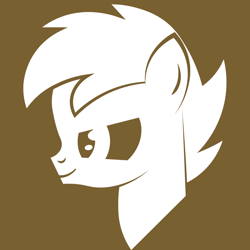 Size: 1000x1000 | Tagged: safe, artist:dellyare, imported from derpibooru, button mash, earth pony, pony, bust, colt, male, monochrome