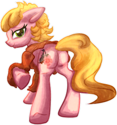 Size: 1024x1094 | Tagged: safe, artist:amura-of-jupiter, artist:tiothebeetle, imported from derpibooru, oc, oc only, pony, butt, clothes, cutie mark, female, floppy ears, looking at you, plot, shirt, simple background, solo, transparent background