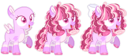 Size: 1280x560 | Tagged: safe, artist:journeewaters, artist:luqella, imported from derpibooru, oc, oc only, pegasus, pony, bald, bow, female, filly, hair bow, magical lesbian spawn, offspring, parent:rainbow dash, parent:twilight sparkle, parents:twidash, raised hoof, simple background, solo, transparent background