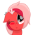 Size: 900x950 | Tagged: safe, artist:itsnovastarblaze, artist:xxxdavid09xxx, imported from derpibooru, oc, oc only, oc:downvote, earth pony, pony, derpibooru, cute, derpibooru ponified, earth pony oc, female, floppy ears, hairclip, happy, looking at you, looking up, looking up at you, mare, meta, ponified, signature, simple background, solo, transparent background