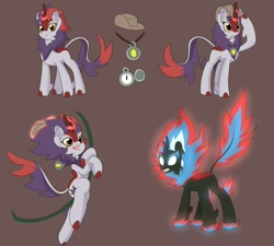 Size: 1600x1440 | Tagged: safe, artist:chedx, imported from derpibooru, oc, oc:scorched spring, kirin, nirik, female, reference sheet