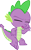 Size: 3777x6001 | Tagged: safe, artist:memnoch, imported from derpibooru, spike, dragon, eyes closed, male, open mouth, simple background, solo, transparent background, vector