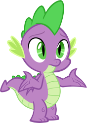 Size: 4214x6001 | Tagged: safe, artist:memnoch, imported from derpibooru, spike, dragon, male, simple background, solo, transparent background, vector, winged spike, wings