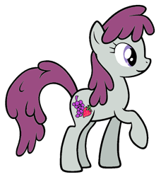 Size: 821x900 | Tagged: safe, imported from derpibooru, berry cola, earth pony, pony, the last problem, 1000 hours in ms paint, female, mare, raised hoof, simple background, solo, transparent background, wrong cutie mark