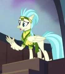Size: 210x240 | Tagged: safe, imported from derpibooru, screencap, classical hippogriff, hippogriff, a rockhoof and a hard place, cropped, female, solo
