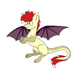 Size: 3000x3000 | Tagged: safe, artist:aaathebap, imported from derpibooru, oc, oc only, oc:aaaaaaaaaaa, dracony, dragon, hybrid, pony, male, simple background, solo, species swap, transparent background