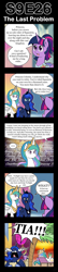 Size: 600x2775 | Tagged: safe, artist:vavacung, imported from derpibooru, princess celestia, princess luna, twilight sparkle, alicorn, pony, the last problem, angry, blank eyes, clothes, coconut, coconut tree, comic, coronation dress, cross-popping veins, crying, dress, female, food, music notes, ocular gushers, palm tree, relaxing, second coronation dress, tears of anger, tree, trollestia, twilight sparkle (alicorn), vacation