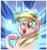 Size: 465x494 | Tagged: safe, artist:avui, imported from derpibooru, oc, oc only, oc:vanilla twirl, earth pony, pony, confused, solo