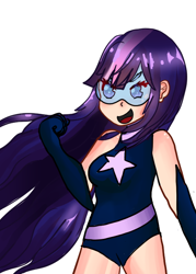 Size: 500x700 | Tagged: safe, artist:hikikmori, imported from derpibooru, twilight sparkle, human, humanized, magic gaia, superhero