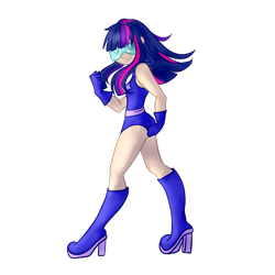 Size: 1000x1000 | Tagged: safe, artist:violetpen, imported from derpibooru, twilight sparkle, human, humanized, magic gaia, simple background, superhero, transparent background