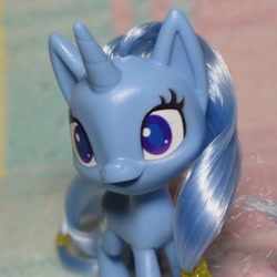 Size: 640x639 | Tagged: safe, artist:runaway-rainbow, imported from derpibooru, trixie, pony, my little pony: pony life, cute, diatrixes, female, g4.5, irl, photo, toy