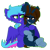 Size: 923x915 | Tagged: safe, artist:vanillaswirl6, imported from derpibooru, oc, oc only, oc:chelsey, oc:cloud, pegasus, pony, unicorn, chibi, commission, duo, female, fluffy, freckles, male, oc x oc, shipping, simple background, straight, transparent background