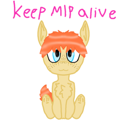 Size: 1000x1000 | Tagged: source needed, safe, artist:cutie hoof 13, imported from derpibooru, oc, oc only, oc:jackie, earth pony, looking at you, simple background, sitting, text, transparent background