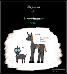 Size: 716x797 | Tagged: safe, imported from derpibooru, oc, oc:thirteen, oc:three, changeling, fanfic:one hug bug, brown changeling, fanfic, fanfic art, fanfic cover