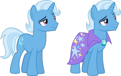 Size: 2500x1569 | Tagged: safe, artist:whalepornoz, imported from derpibooru, trixie, cape, clothes, male, rule 63, simple background, transparent background, tristan, trixie's cape, vector