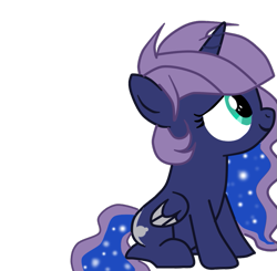 Size: 903x885 | Tagged: safe, artist:applerougi, imported from derpibooru, oc, oc only, alicorn, pony, alicorn oc, female, filly, horn, looking up, simple background, sitting, solo, transparent background