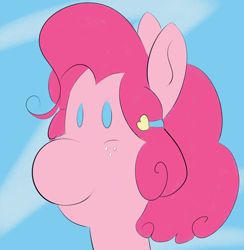 Size: 1280x1311 | Tagged: safe, artist:the-hoarse-bard, deleted from derpibooru, imported from derpibooru, pinkie pie, earth pony, pony, tumblr:ask-pinkie-polkadot-pie, bust, portrait, solo