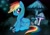 Size: 2048x1447 | Tagged: safe, artist:fauxven, imported from derpibooru, rainbow dash, pony, female, mare, mushroom, solo