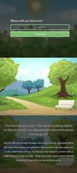 Size: 800x1800 | Tagged: safe, artist:vavacung, imported from derpibooru, series:an unexpected love life of little changeling, comic, no pony, park, ponyville, text
