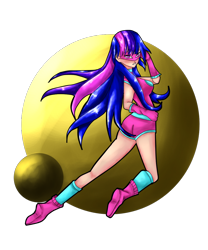 Size: 1040x1250 | Tagged: safe, artist:mmdraws7, imported from derpibooru, twilight sparkle, human, breasts, busty twilight sparkle, female, humanized, magic gaia, plasma girl, simple background, solo, superhero, transparent background