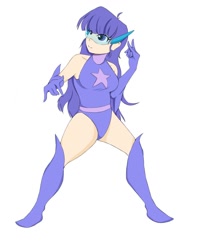 Size: 1024x1280 | Tagged: safe, artist:wekeemirage, imported from derpibooru, twilight sparkle, human, humanized, magic gaia, superhero