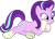 Size: 1497x1072 | Tagged: safe, artist:slb94, edit, editor:slayerbvc, imported from derpibooru, vector edit, starlight glimmer, pony, unicorn, coat markings, female, hooves on cheeks, mare, ponies wearing sunburst's socks, simple background, socks (coat marking), socks (coat markings), solo, transparent background, underhoof, vector