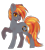 Size: 1872x2070 | Tagged: safe, artist:shady-bush, imported from derpibooru, oc, oc only, oc:drax, earth pony, pony, female, mare, mare rule 63, one eye closed, rule 63, simple background, solo, tongue out, transparent background, wink