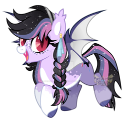 Size: 914x875 | Tagged: safe, artist:eyesorefortheblind, artist:mint-light, imported from derpibooru, oc, oc only, bat pony, pony, base used, bat pony oc, bat wings, female, mare, oc name needed, simple background, solo, transparent background, wings