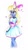 Size: 2118x3765 | Tagged: safe, artist:liaaqila, imported from derpibooru, oc, oc:azure/sapphire, coinky-dink world, eqg summertime shorts, equestria girls, apron, bow, clothes, clothes swap, crossdressing, dress, equestria girls-ified, femboy, hat, maid, male, skirt, sockhop, traditional art, trap, uniform, waitress