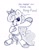 Size: 3218x4096 | Tagged: safe, artist:bobdude0, imported from derpibooru, princess luna, pony, black belt, female, kung fu, mare, martial arts, monochrome, raised hoof, sketches from a hat, solo, standing, text