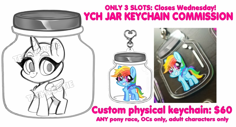 Rainbow dash jar