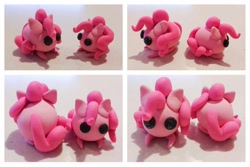 Size: 1280x853 | Tagged: safe, artist:dawn-designs-art, imported from derpibooru, pinkie pie, oc, oc only, earth pony, pony, chubbie, craft, female, sculpey, sculpture, solo, traditional art